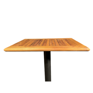 FaKOPA s. r. o. LIMA - záhradný jedálenský stôl 70 x 50 cm, teak + kov